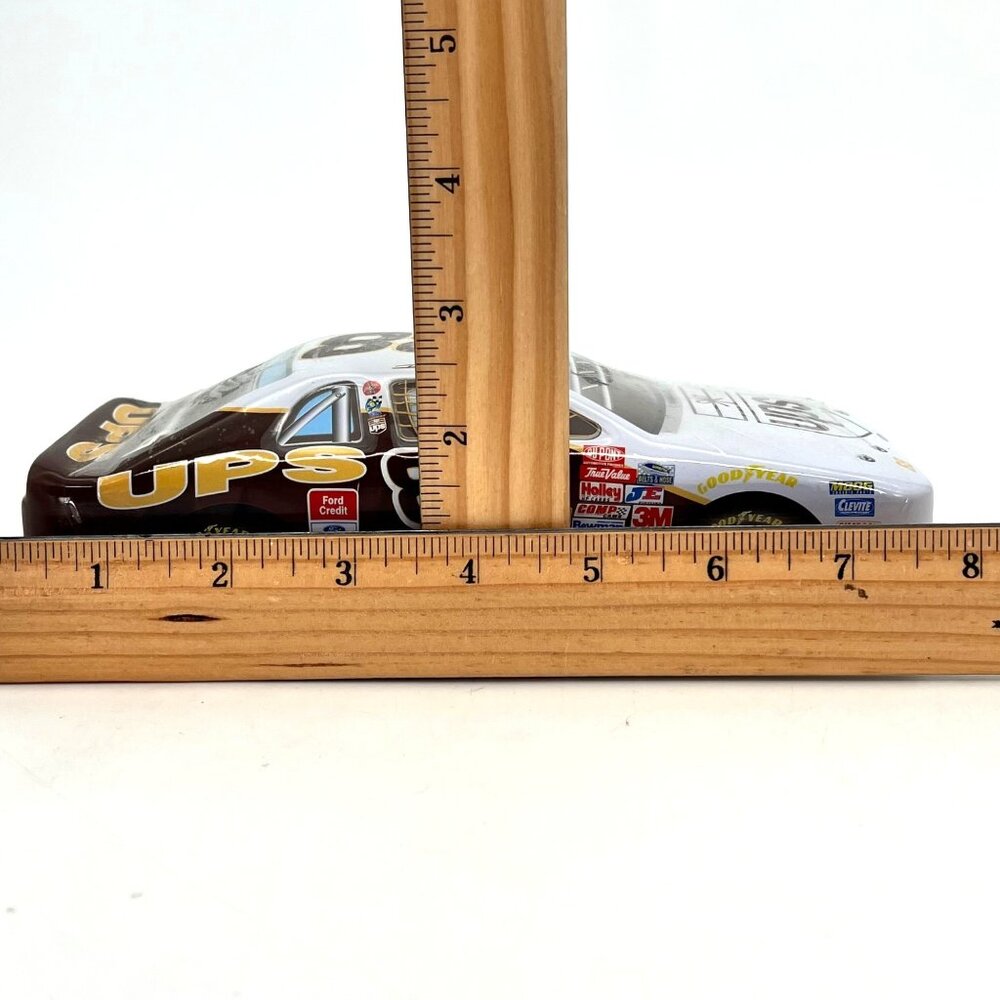 NASCAR Dale Jarrett #88 UPS Collectible Tin Ford Taurus Car Palmer New Unopened - Picture 12 of 14